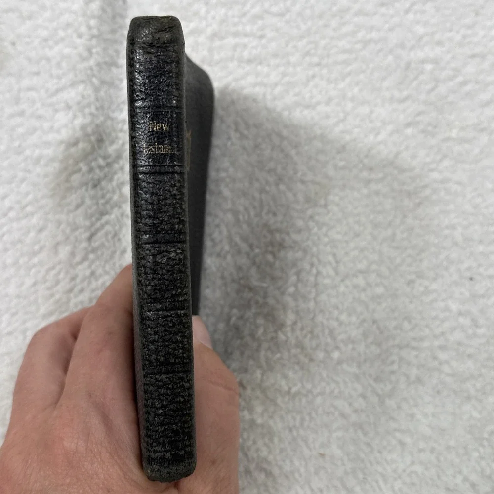 1924 KJV International Christian Worker's New Testament Bible John Winston